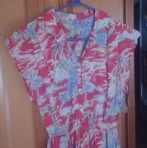 Handmade tropical sundress